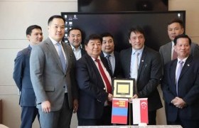 Сингапурын ЗГ-ын агентлаг-Төрийн өмчит компанийн хамтын ажиллагааны газрын гүйцэтгэх захирал Кон Вай Ман тэргүүтэй төлөөлөгчдийг хүлээн авлаа
