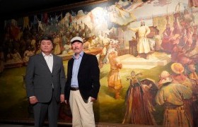 Чингис хаан киноны уран бүтээлчидтэй уулзлаа