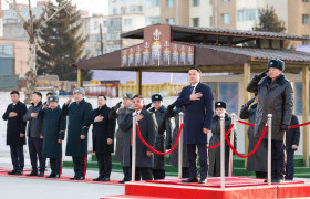 Д.Амарбаясгалан Зэвсэгт хүчний 032 дугаар ангид зочиллоо