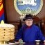 Монгол Улсын Их Хурлын дарга Гомбожавын Занданшатарын Сар шинийн мэндчилгээ