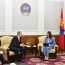 ХБНГУ-ын "Sparkasse" банкны Монгол дахь сангийн суурин төлөөлөгч Маркус Лохыг хүлээн авч уулзав