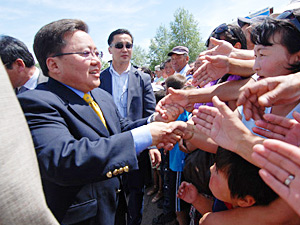 Монгол Улсын Ерөнхийлөгч баруун аймгуудад ажиллалаа