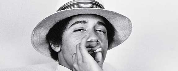 Б.Обама хар тамхичин байжээ