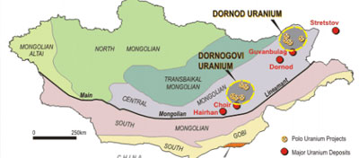 Ураны нөөцийн хэмжээгээрээ Монгол улс дэлхийд 14-т ордог