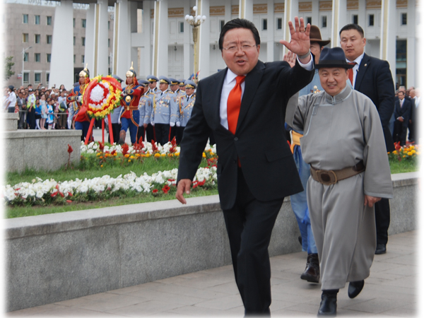 Монгол Улсын Ерөнхийлөгч Ц.Элбэгдоржийн Тангараг өргөх ёслолд зориулан хэлсэн үг