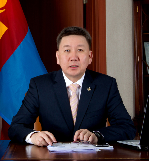 Гадаад харилцааны сайд бөгөөд  ЮНЕСКО-гийн Монголын Үндэсний Коммисын дарга Л.Болдын мэндчилгээ