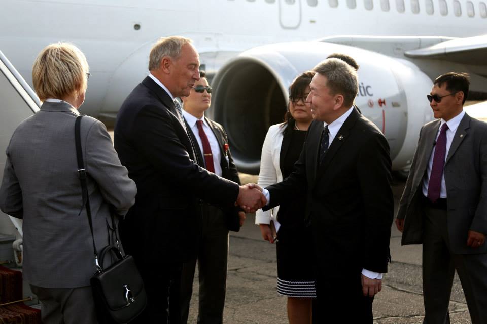 Латви улсын ерөнхийлөгч Андрис Берзиншийн айлчлал эхэллээ
