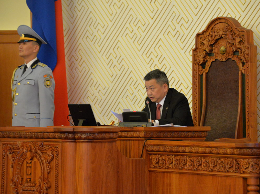 Монгол Улсын Их Хурлын 2015 оны хаврын ээлжит чуулганыг хааж Улсын Их Хурлын дарга З.Энхболдын хэлсэн үг