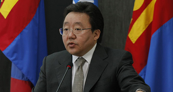 Монгол Улсын Ерөнхийлөгч Ц.Элбэгдорж УИХ-ын 26 дугаар тогтоолд бүхэлд нь хориг тавилаа
