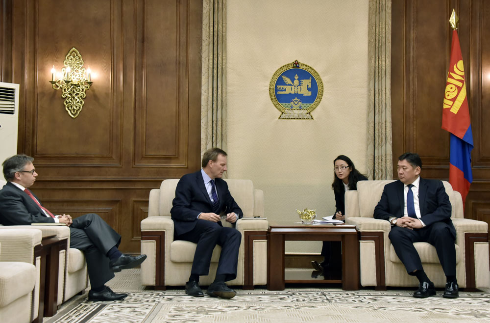 Хойд Америк-Монголын Бизнесийн зөвлөлийн төлөөлөгчдийг хүлээн авч уулзлаа