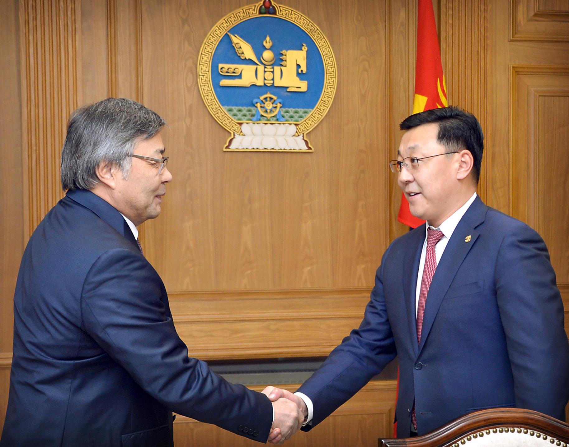 Ерөнхий сайд Ж.Эрдэнэбат Казахстан улсын Элчин сайдыг хүлээн авч уулзлаа