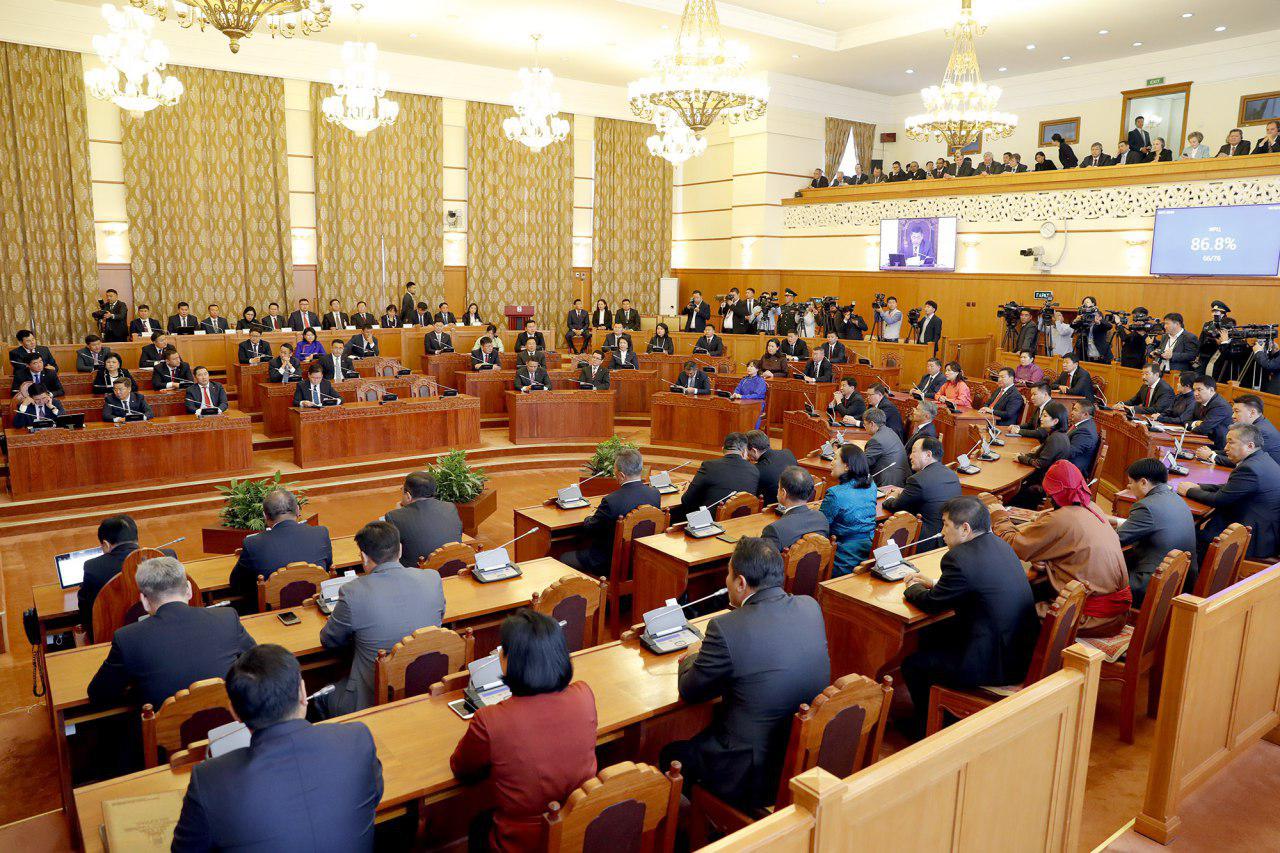 Улсын Их Хурлын 2017 оны намрын ээлжит чуулган эхэллээ