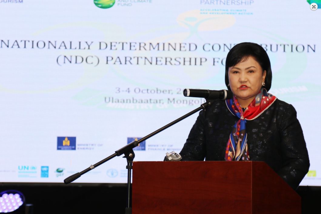 Д.Оюунхорол: Уур амьсгалын өөрчлөлтийг сааруулахад Монгол Улсын оруулах хувь нэмэрийг тодорхойлох хэрэгтэй