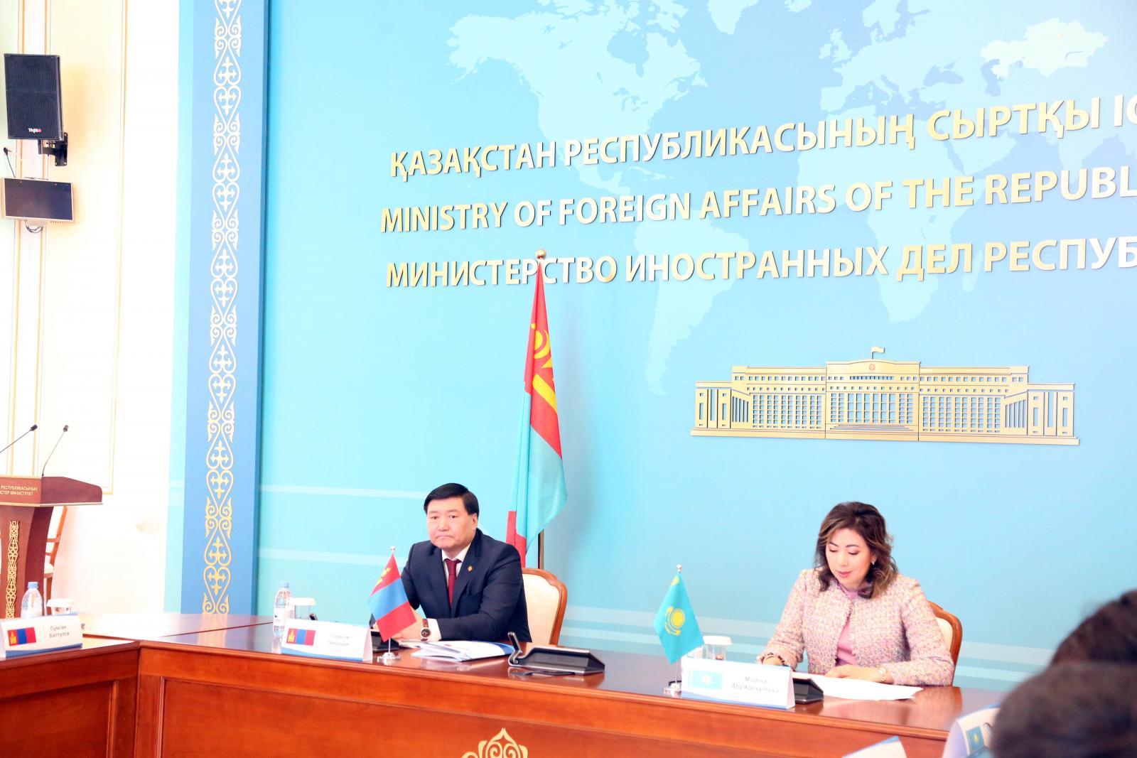 Монгол­ Казахстаны Засгийн газар хоорондын комиссын хуралдаан эхэллээ