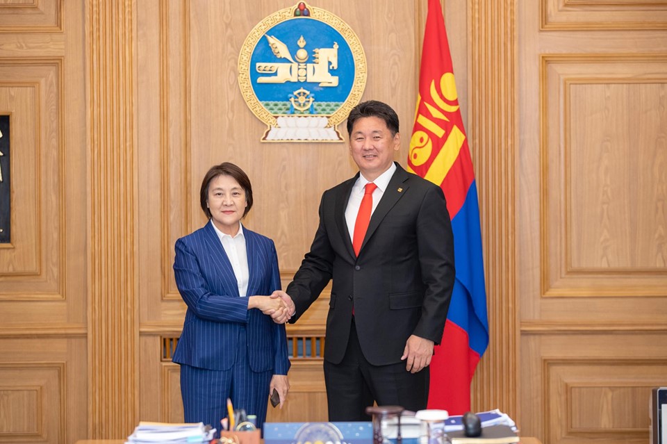 Монгол Улсын Ерөнхий сайд хатагтай Бу Шяолинийг хүлээн авч уулзав