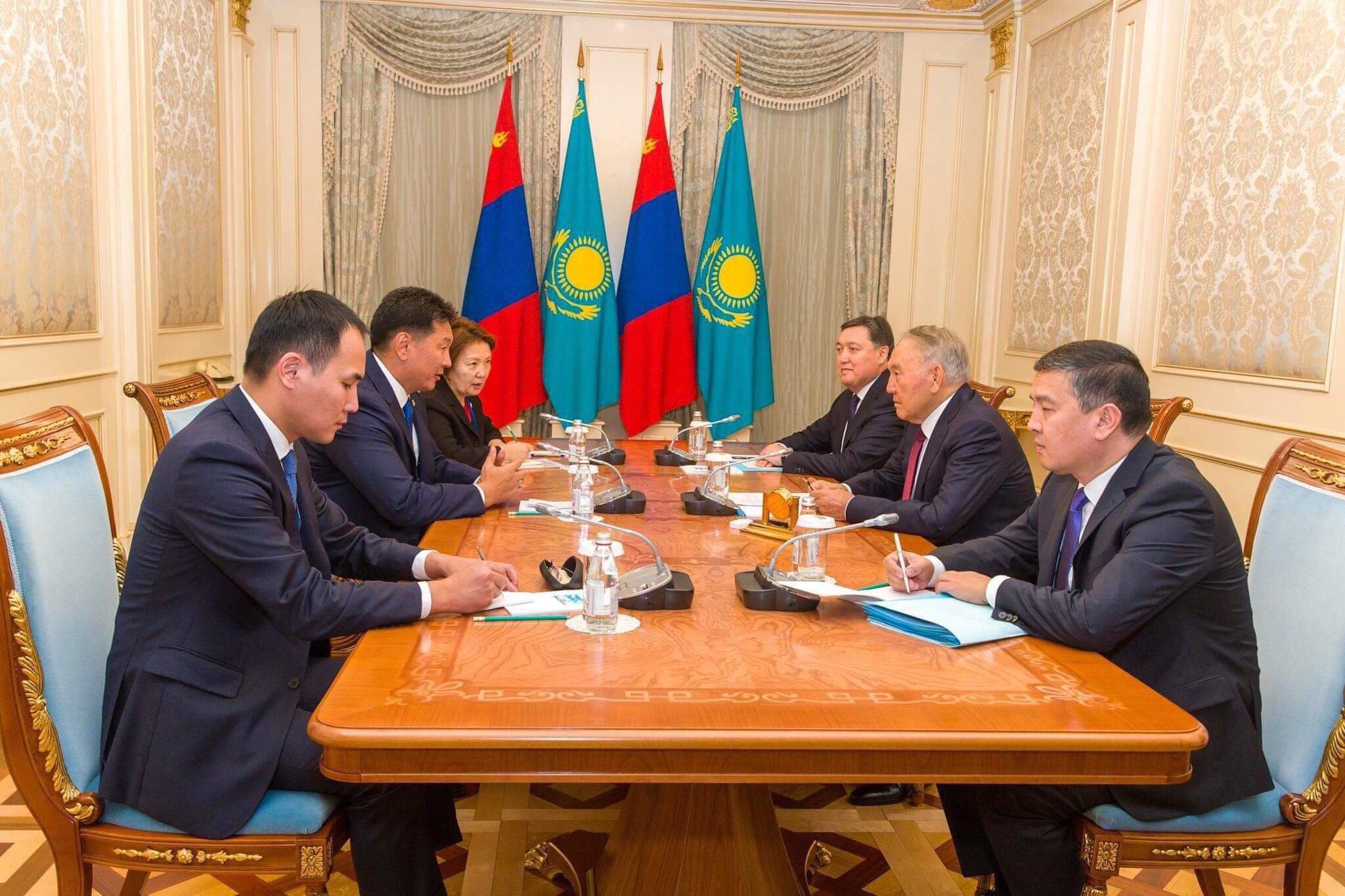 Казахстан Улсын Анхны Ерөнхийлөгч Елбасы, Үндэсний аюулгүй байдлын зөвлөлийн дарга Н.А.Назарбаевт бараалхав