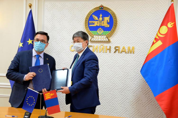 Европын Холбооноос Монгол Улсад 50.8 сая еврогийн Буцалтгүй тусламж олгохоор боллоо