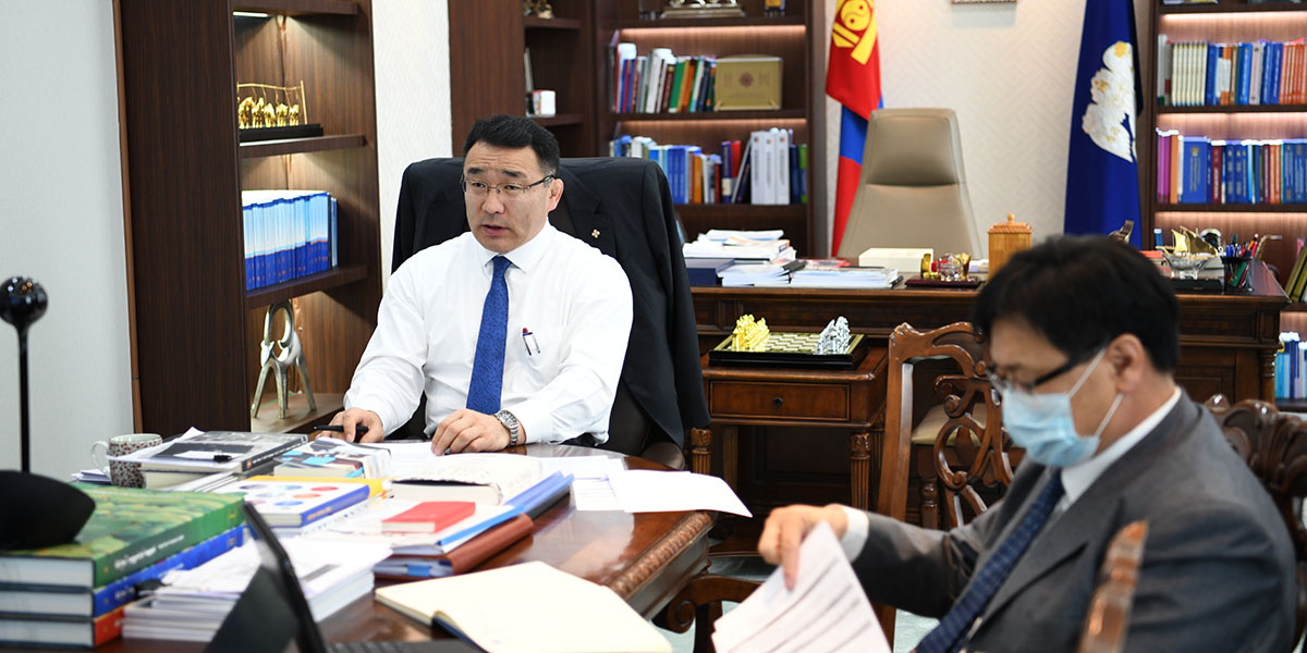 Монгол дахь Америкийн Худалдааны танхимын гишүүдтэй цахимаар уулзлаа