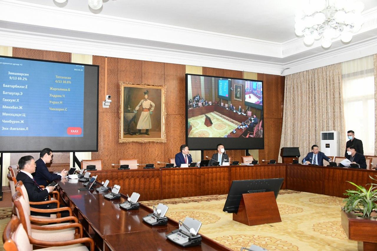 Монгол Улсын 2022 оны төсөв, Нийгмийн даатгалын сангийн 2022 оны төсвийн тухай хуульд өөрчлөлт оруулах тухай хуулийн төслүүдийн хоёр дахь хэлэлцүүлгийг хийлээ