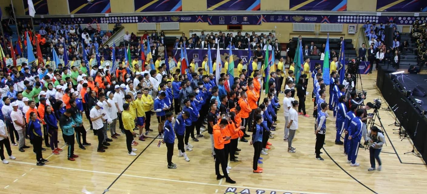Монголын бүх ард түмний спортын XV наадмын нээлтийн ёслол болов