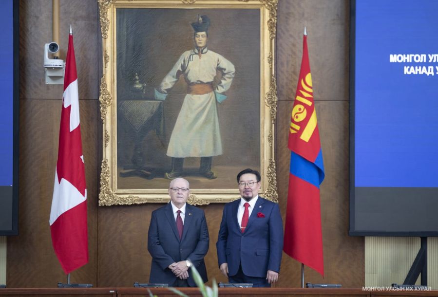Г.Занданшатар: Канад Улс нь Монгол Улсын чухал “гуравдагч хөрш"