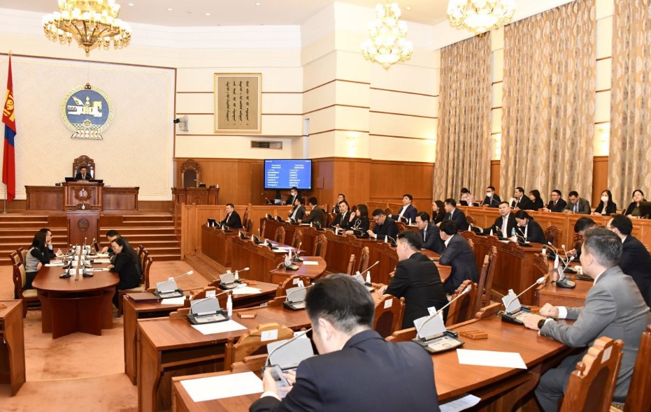 Монгол Улсын Их Хурлын 2022 оны намрын ээлжит чуулган өндөрлөлөө